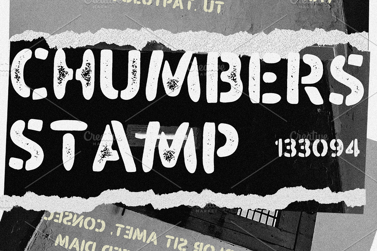 Chumbers Stamp Stencil