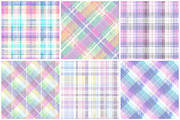 Unicorn Plaid - Seamless Pastel, a Texture Illustration by DreamPrint404 (Thumbnail 2 of 4)