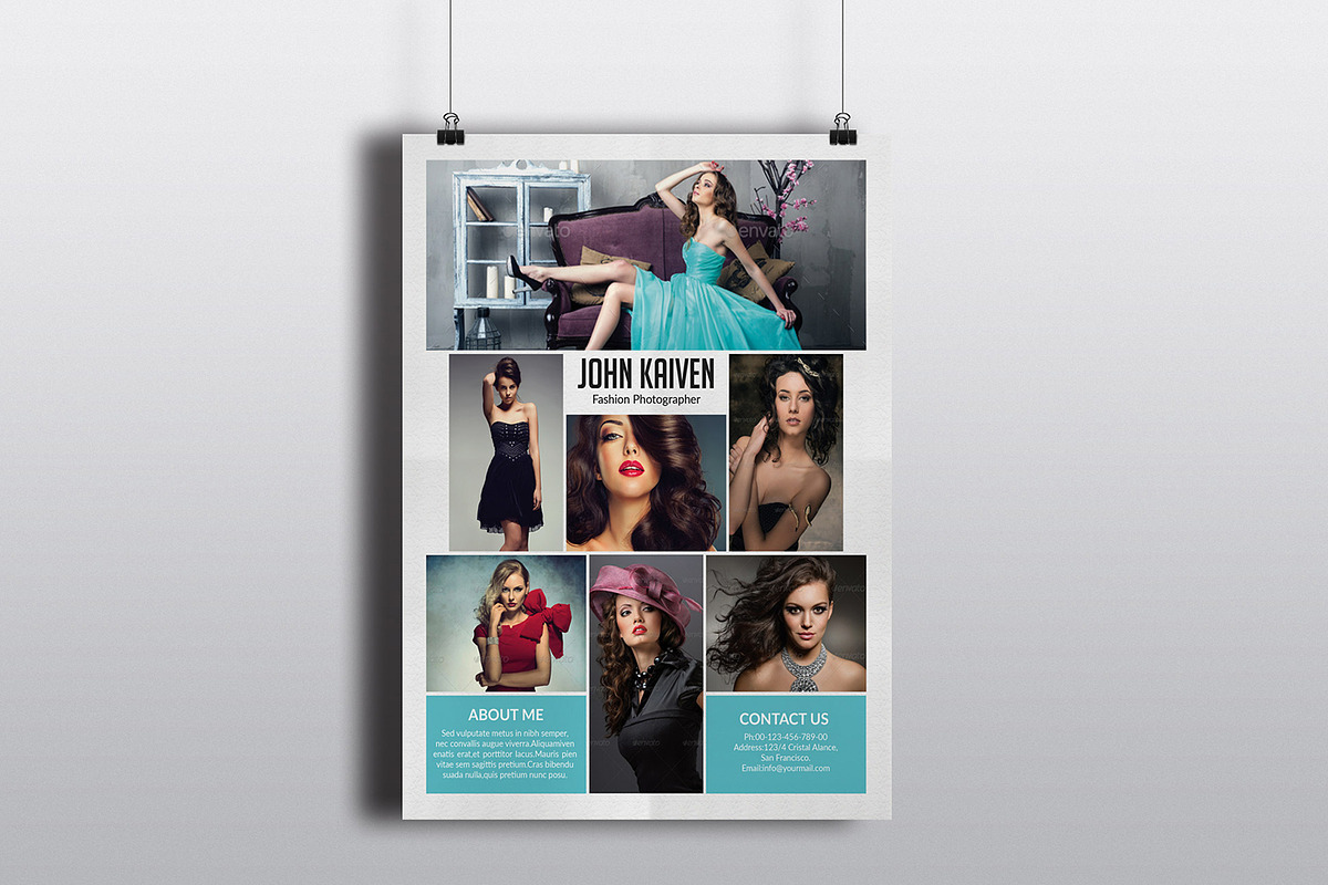 Photography Flyer Template-V271, a Flyer Template by Template Shop (Photo 2 of 3)