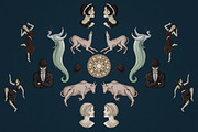 Art Deco Collection - Fonts, Vectors, a Serif Font by VP Fonts (Thumbnail 11 of 23)
