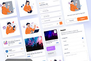 Wevent - Event Booking App UI Kit, an App Template by Ohaio (Thumbnail 4 of 7)