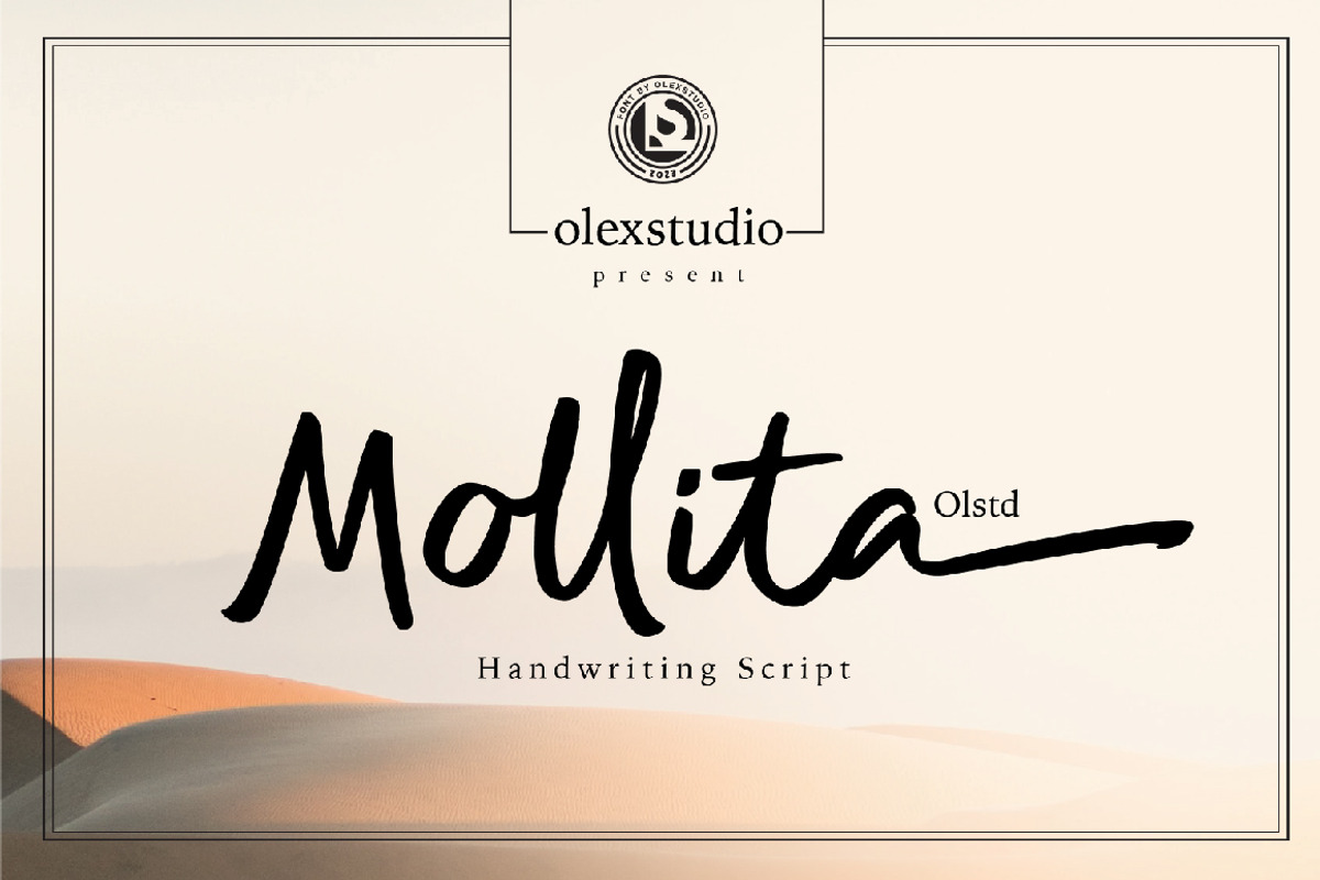 BUNDLE FONT - 9 new font Olexstudio, a Font by Olexstudio (Photo 3 of 10)