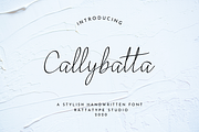 Callybatta Handwritten Font, a Handwritten Font by Riswan Ratta (Thumbnail 1 of 10)