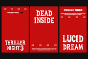 Cerinos Vorgre Brutal Horror Grunge, a Blackletter Font by Maulana Creative (Thumbnail 6 of 7)