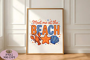 Meet Me At The Beach PNG, an Illustration by Daily.Designs (Thumbnail 3 of 5)