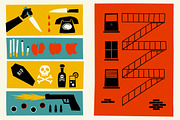 Vintage Movies Pack, an Object Graphic by Mauro Gatti (Thumbnail 3 of 5)