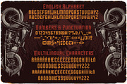 Hell Rider Label Font, a Blackletter Font by VozzyStock (Thumbnail 2 of 14)