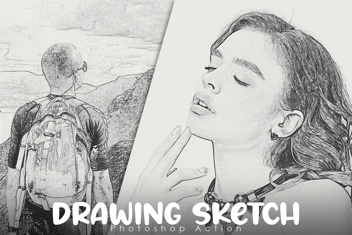 BUNDLE! 6 in 1 Sketch Action-80% OFF, an Action Add-On by Vatdesign (Photo 6 of 15)