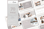 70 Page Webinar & Slide Deck Templat, a Presentation Template by Ink Gallery (Thumbnail 1 of 7)
