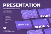 Presentation mockup set, an Advertising Mockup by tinuwiell (Thumbnail 1 of 2)