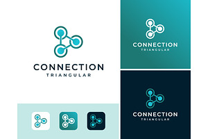 Circle Triangular Connection Logo, a Branding & Logo Template by ika trisiana