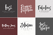 Bellissimo Typeface + Minimal Logos, a Script Font by Callie Rian & Co. (Thumbnail 6 of 11)