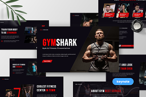 Gymshark - Gym & Fitness Keynote, a Presentation Template by MtvtdArt
