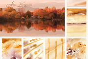 Artisan Autumn Watercolor Background, a Background Graphic by ArtMaslyana (Thumbnail 9 of 10)