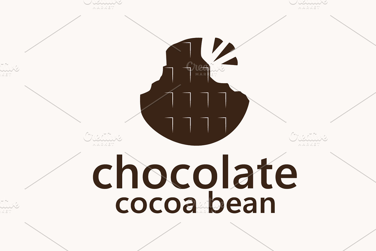 chocolate design a modern simple, a Branding & Logo Template by Maylianaw28 (Photo 1 of 2)