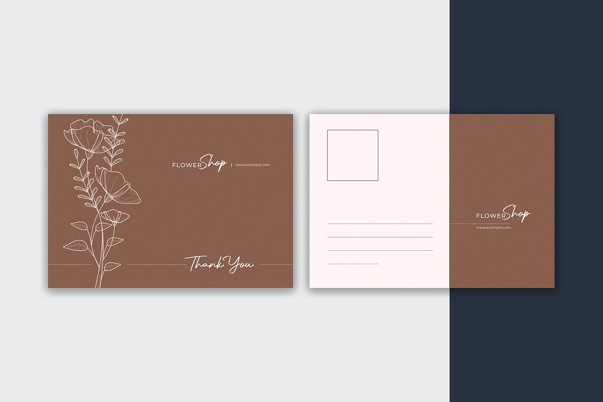 Thank You Postcards, a Card Template by Template Shop (Photo 4 of 4)