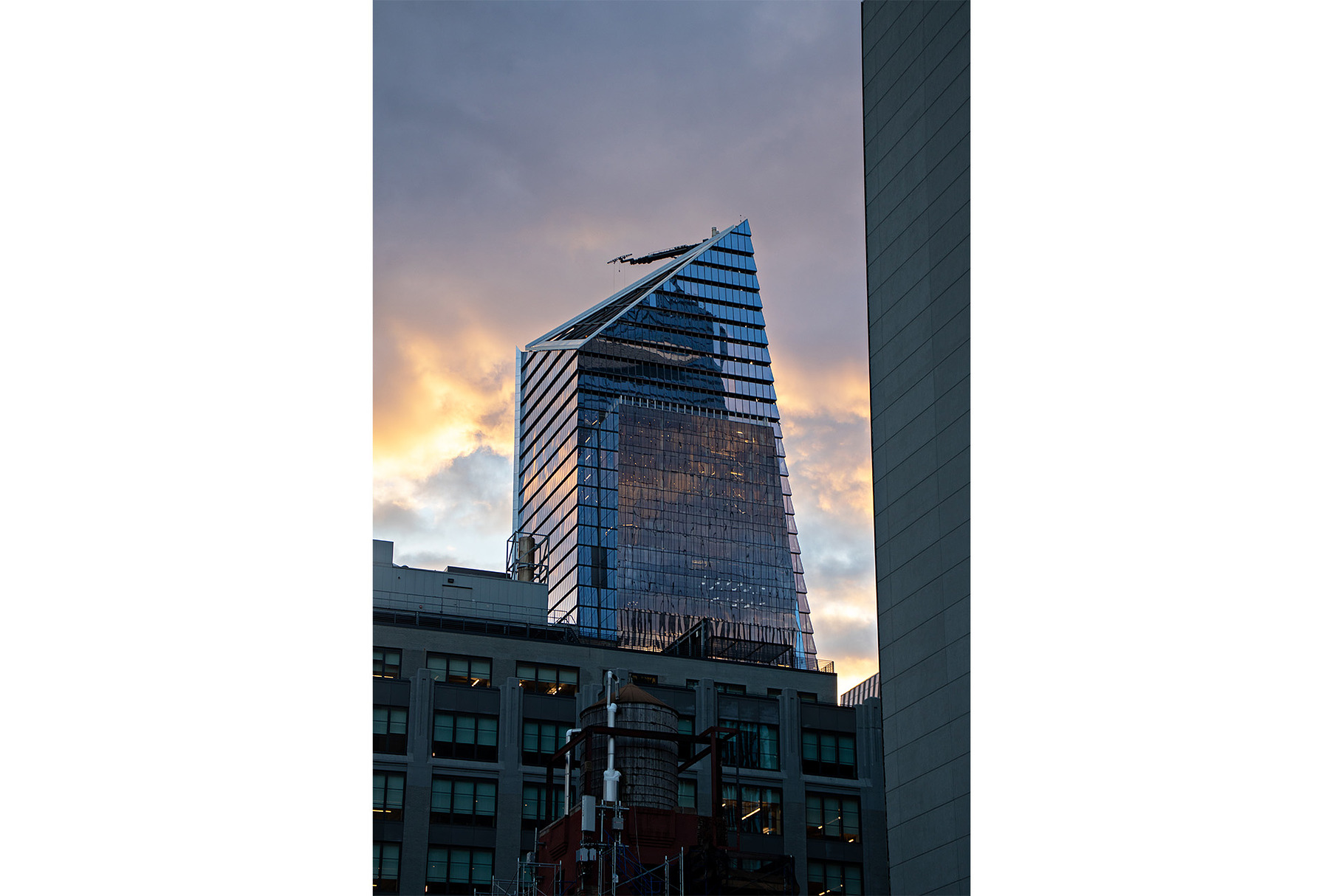 Sunset In Hudson Yards, NYC, Photo, an Architecture Photo by Full Circle Design Studio