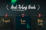 Fairy Tail - Special Fantasy Font, a Blackletter Font by Meizzaluna Design (Thumbnail 5 of 9)