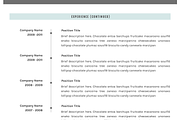 Resume Template CV Template -Word, a Resume Template by GResume (Thumbnail 7 of 7)