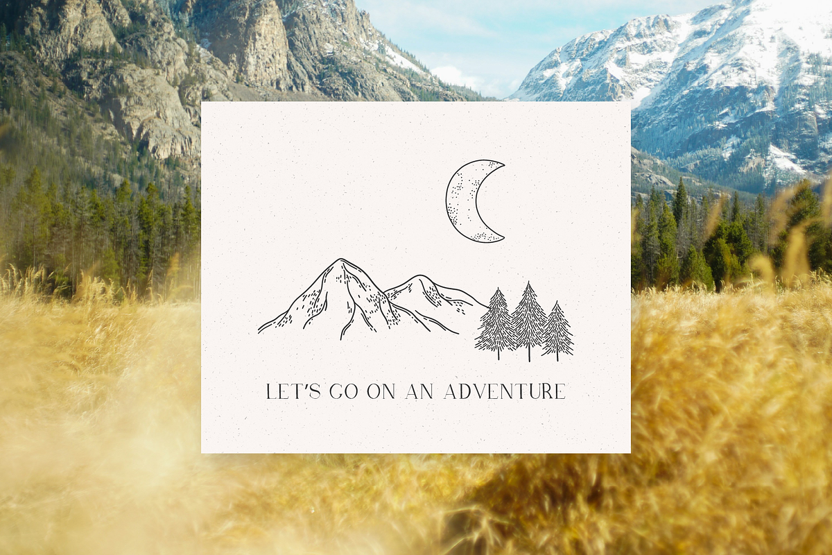 Adventure Vector Illustrations, an Illustration by Emma Webb Studio (Photo 5 of 7)