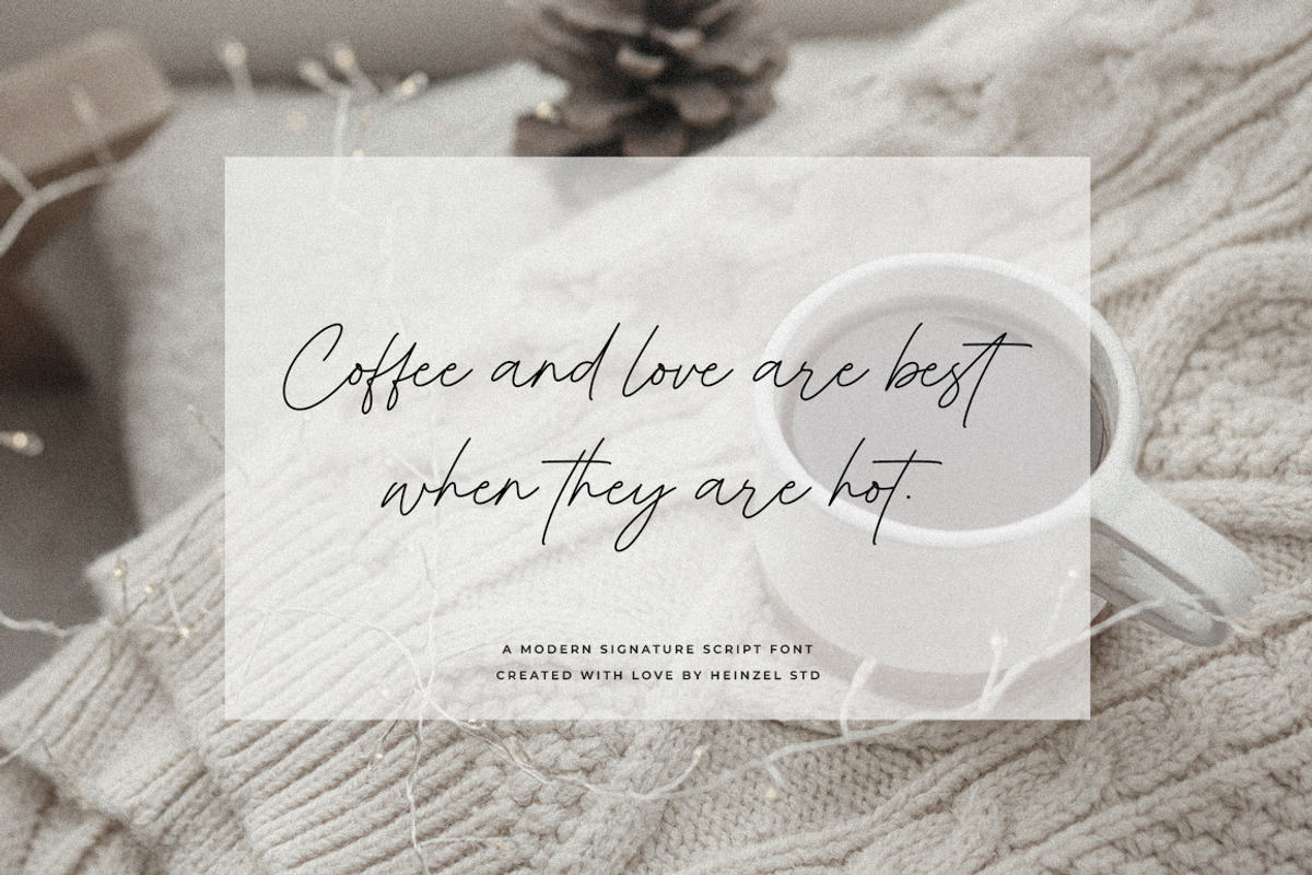 Monstera Jam Modern Signature Font, a Handwritten Font by Heinzel Std (Photo 14 of 19)