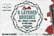 Lucille - Barbed Wire AI Brushes, a Brush Add-On by BAD TASTE (Thumbnail 3 of 6)