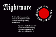 CS Canopus Drawn, a Blackletter Font by Craft Supply Co. (Thumbnail 3 of 8)