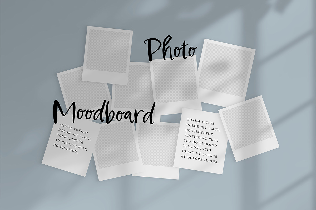 Photo Collage Mockup - Moodboard, a Presentation Template by Filip Studio (Photo 2 of 4)