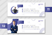 Modern Email Signature Template, a Templates & Theme by pixelcreatx (Thumbnail 6 of 9)