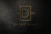 D letter MINIMAL VINTAGE LOGOS, a Branding & Logo Template by Hamed Studio (Thumbnail 4 of 6)