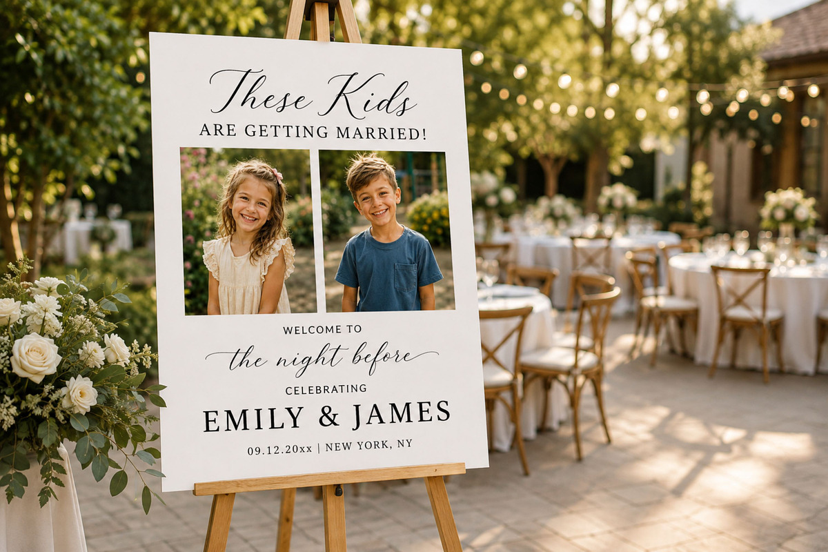 These Kids Are Getting Married.Canva, an Invitation Template by Arfis (Photo 6 of 10)