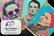 Funky Portraits: Artistic Paper, a Person Illustration by NiiiNArt (Thumbnail 6 of 8)