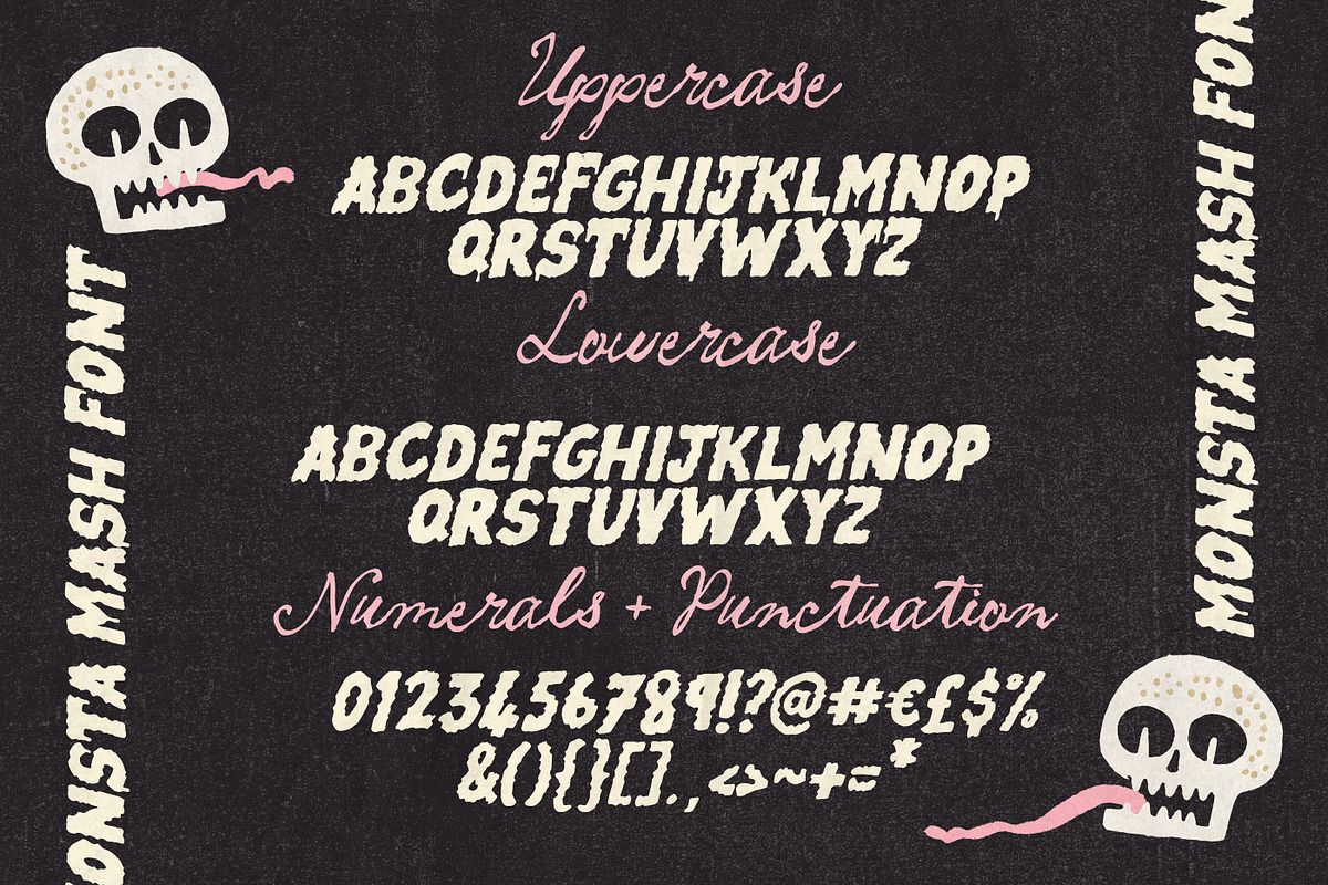 Monsta Mash Font Duo, a Handwritten Font by Nicky Laatz (Photo 15 of 16)