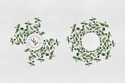 Melissa: watercolor floral elements, an Illustration by vivo e verde (Thumbnail 4 of 11)