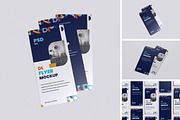 DL Flyer Mockup, an Advertising Mockup by xavier_studio (Thumbnail 1 of 5)