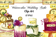 Wedding Clipart, Wedding Invitation, a Background Graphic by Fresh art by Larysa (Thumbnail 1 of 4)