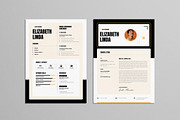 Resume Template CV, a Resume Template by NorthPeak (Thumbnail 3 of 6)
