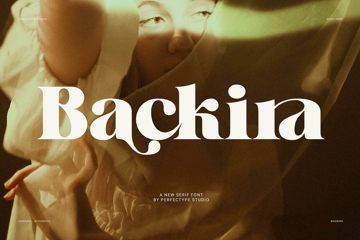 Backira Luxury Serif Font, a Serif Font by Perfectype (Photo 1 of 8)