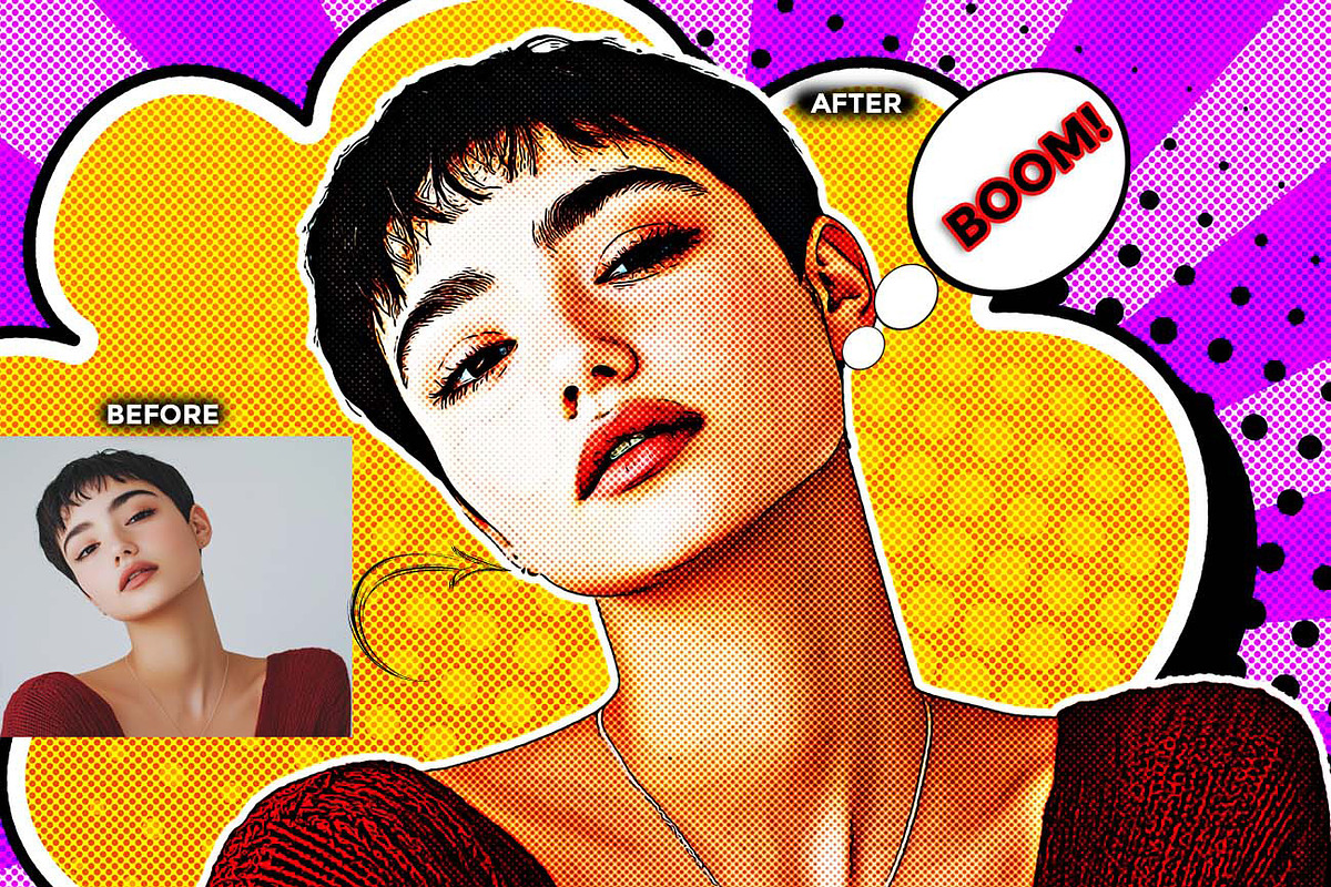 HALFTONE X Experimental Halftone, an Action Add-On by Studio Retouch (Photo 16 of 63)