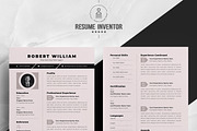 Neutral Toned CV Template, a Resume Template by ResumeInventor (Thumbnail 2 of 6)