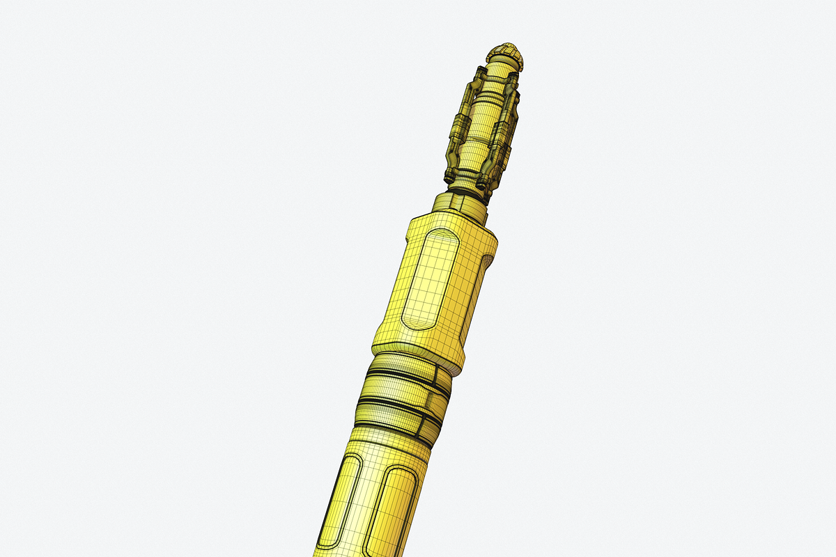 Sonic Screwdriver Sci-Fi PBR, an Object 3D Model by Daniel Mikulik (Photo 3 of 25)