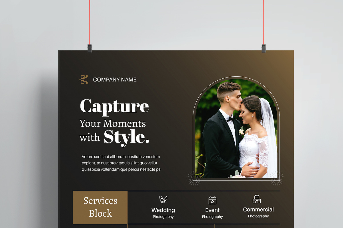 Photography Flyers Template, a Flyer Template by MightyDesign (Photo 4 of 8)