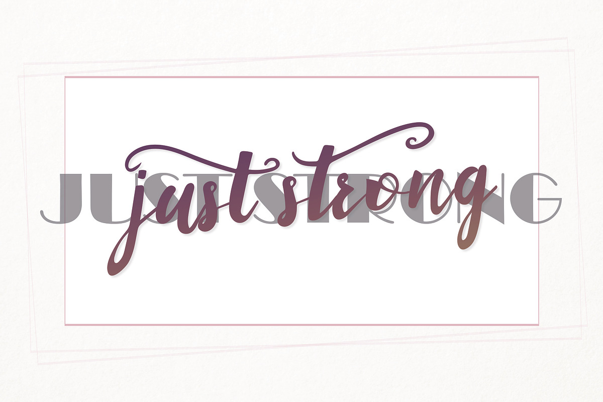 Kity Katrina Script Font preview 3