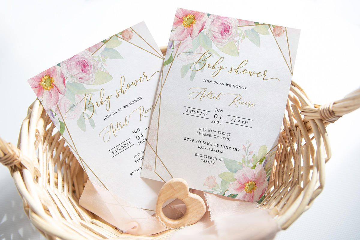 Baby Shower Mockup Bundle, a Product Mockup by ILoveMockupDesign (Photo 9 of 10)