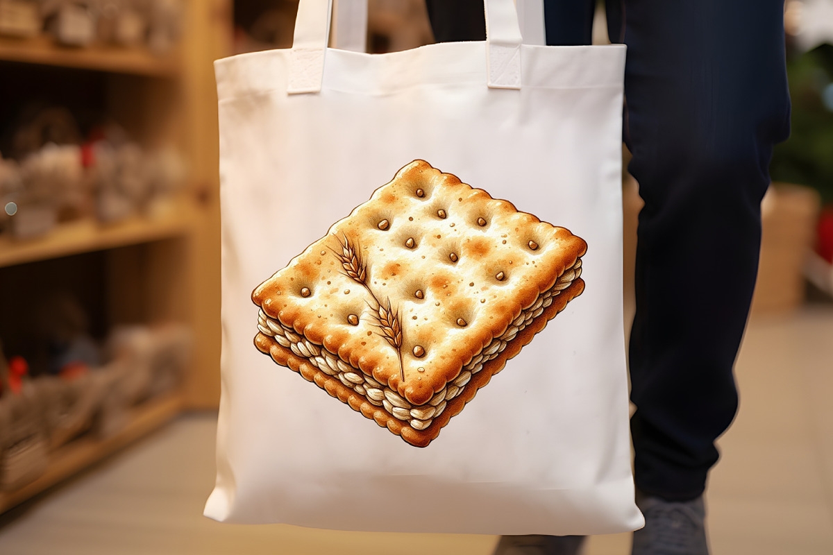 Cracker Watercolor Clipart, an Illustration by Rose Art (Photo 6 of 7)