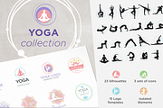 Yoga Collection, a Healthcare Illustration by morninglight (Thumbnail 1 of 8)