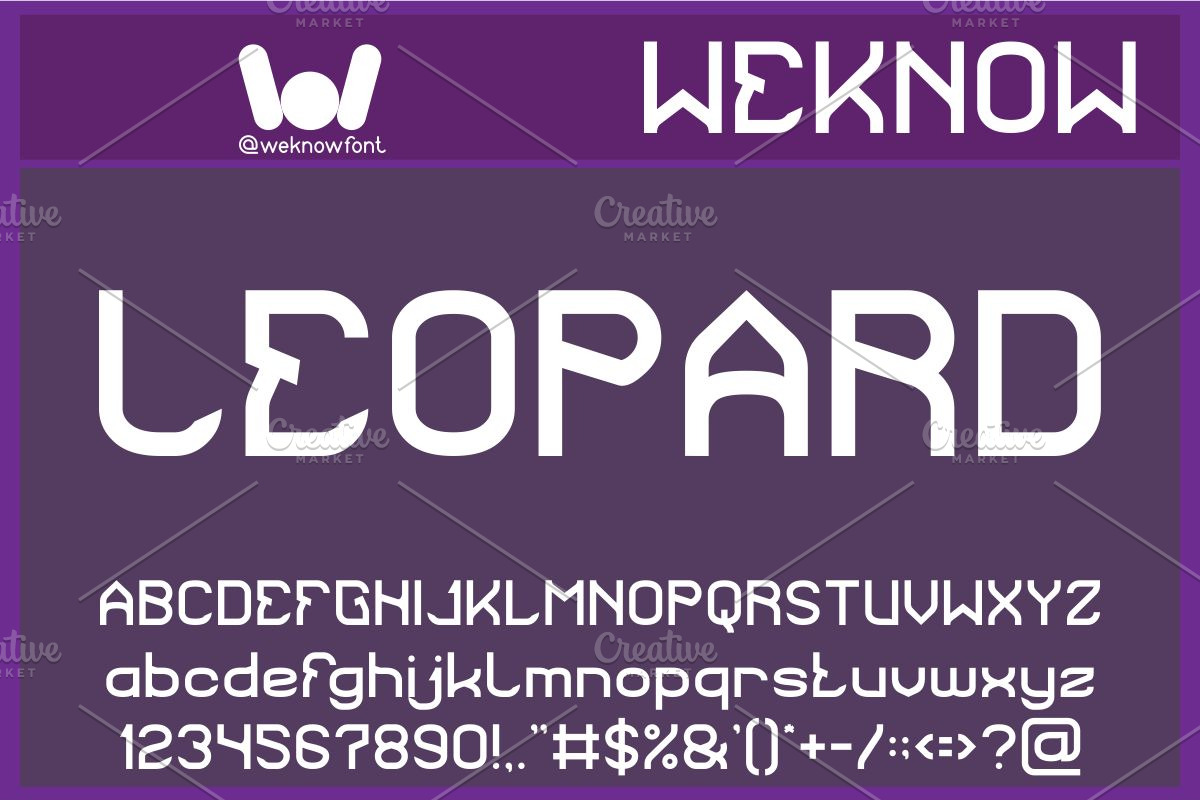 Amazing Structure font, a Font by weknow (Photo 4 of 8)