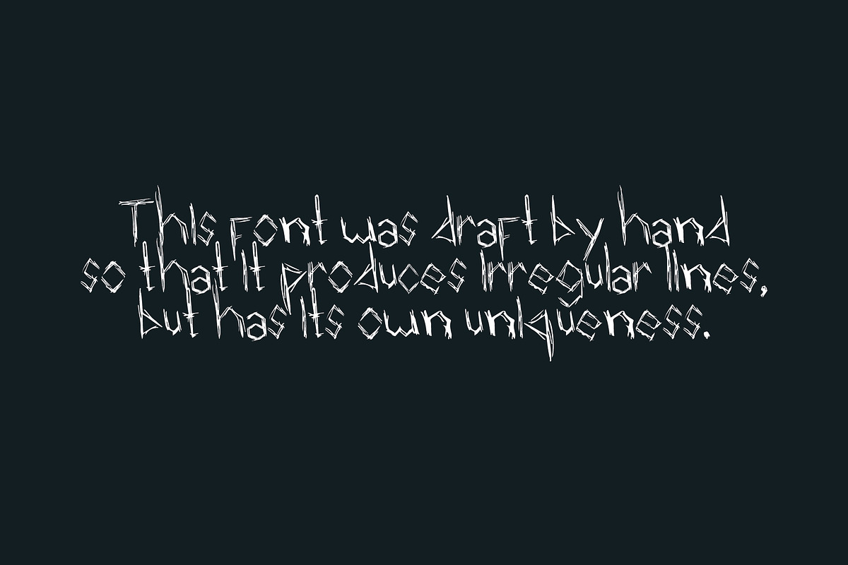 Coretan Tangan Hand drawFont, a Handwritten Font by Nickhard (Photo 3 of 6)