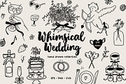 Whimsical wedding hand drawn clipart, a Decorative Illustration by Madiwaso (Thumbnail 1 of 16)