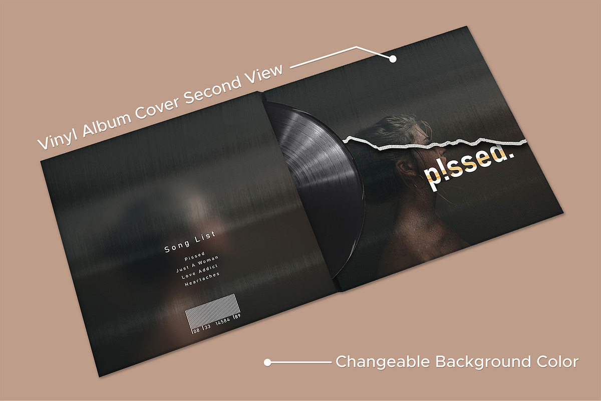 Vinyl Album Cover Mockup, a Product Mockup by Mock 9 (Photo 3 of 4)